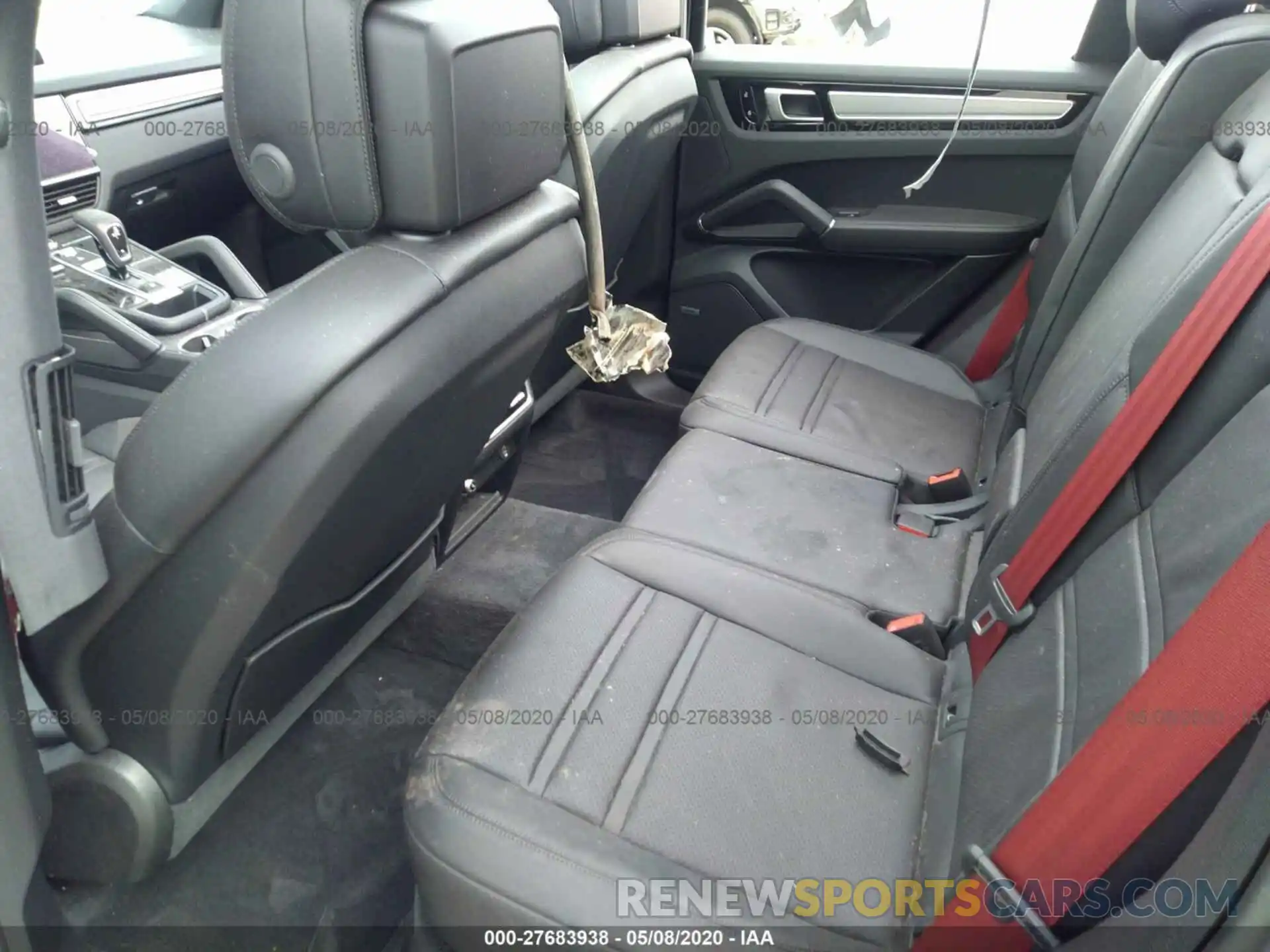 8 Photograph of a damaged car WP1AB2AY9KDA61789 PORSCHE CAYENNE 2019