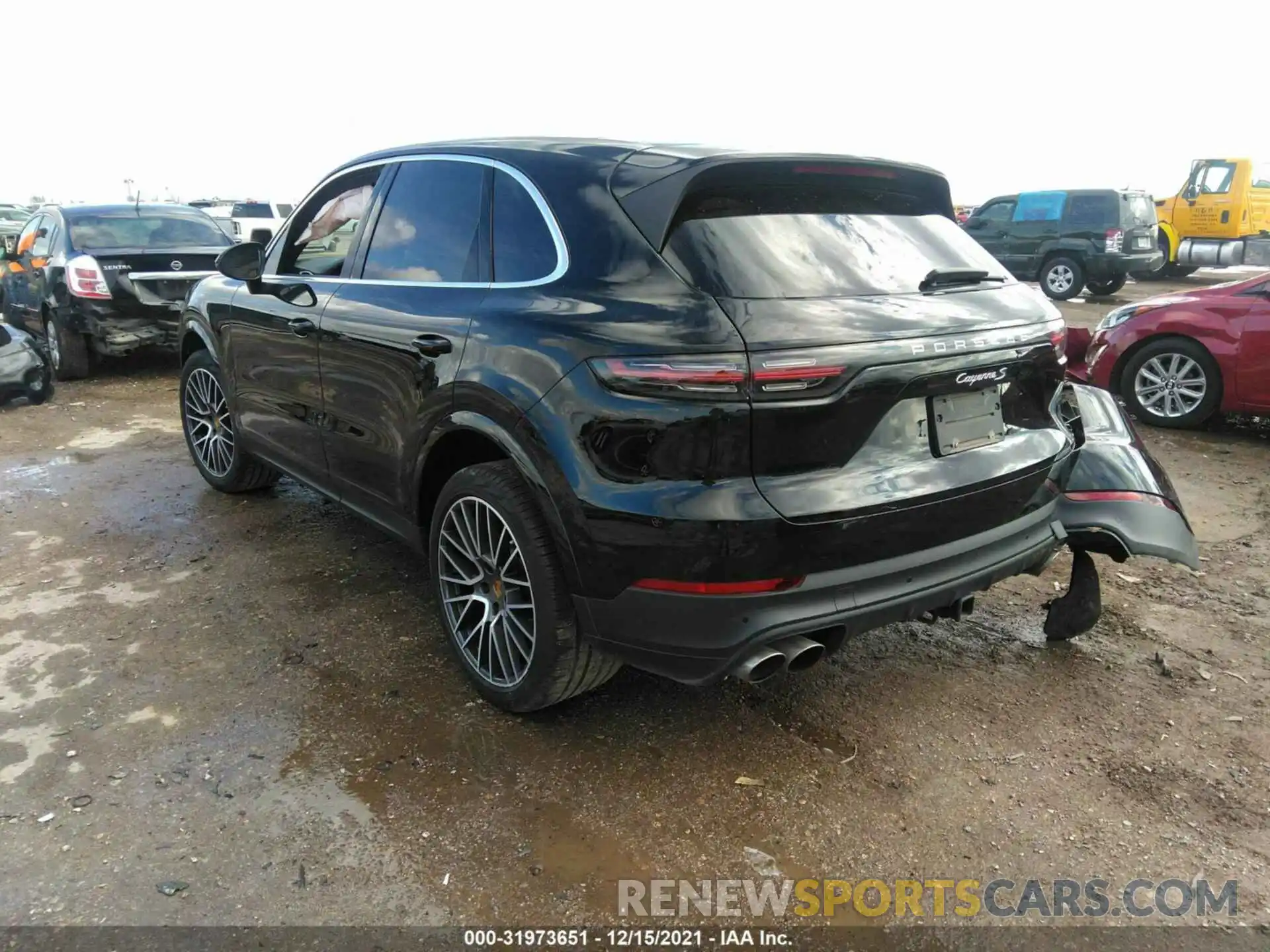 3 Фотография поврежденного автомобиля WP1AB2AY9KDA62022 PORSCHE CAYENNE 2019