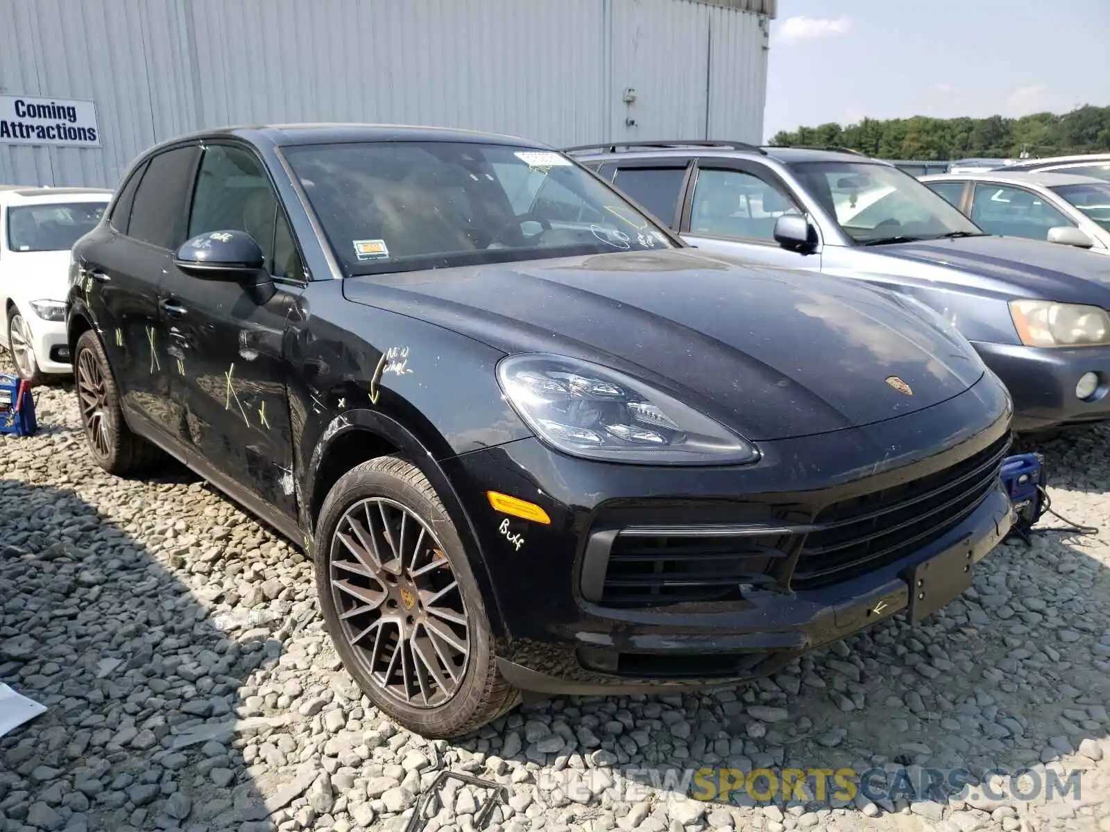 1 Photograph of a damaged car WP1AB2AYXKDA61994 PORSCHE CAYENNE 2019