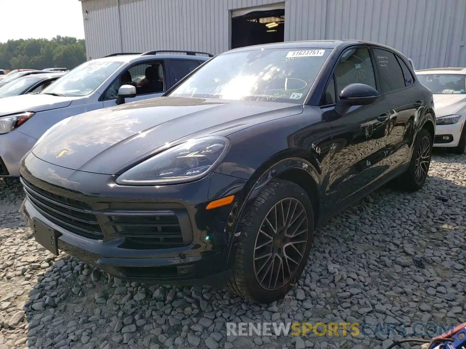 2 Фотография поврежденного автомобиля WP1AB2AYXKDA61994 PORSCHE CAYENNE 2019