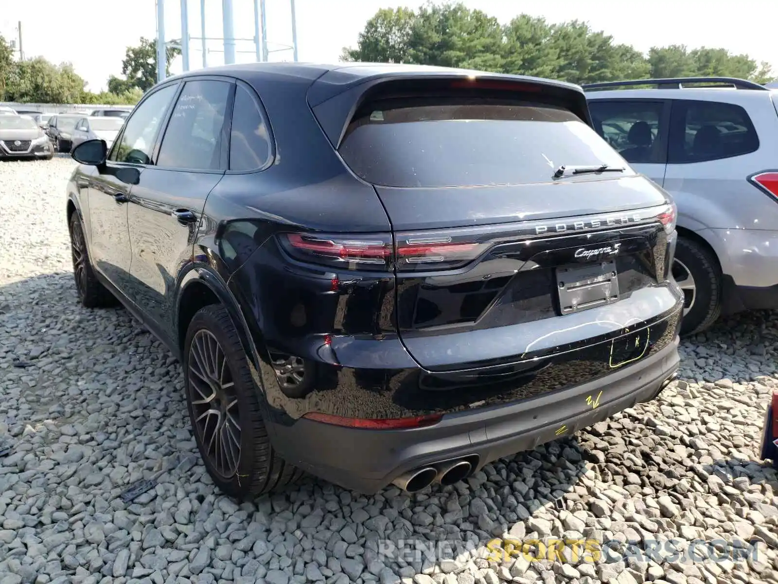 3 Фотография поврежденного автомобиля WP1AB2AYXKDA61994 PORSCHE CAYENNE 2019