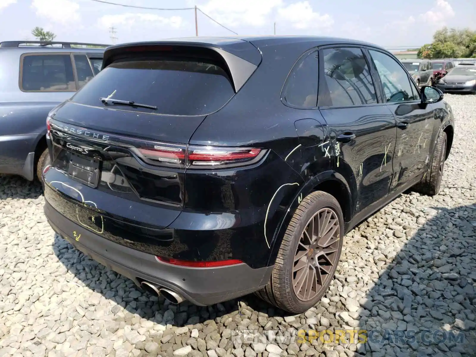 4 Фотография поврежденного автомобиля WP1AB2AYXKDA61994 PORSCHE CAYENNE 2019