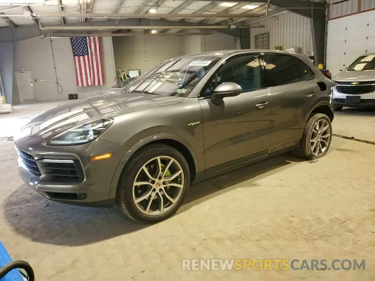 1 Photograph of a damaged car WP1AE2AY0KDA51563 PORSCHE CAYENNE 2019