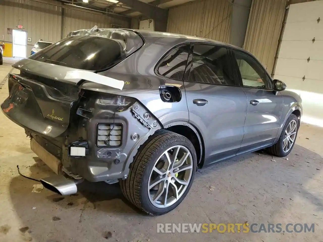 3 Photograph of a damaged car WP1AE2AY0KDA51563 PORSCHE CAYENNE 2019