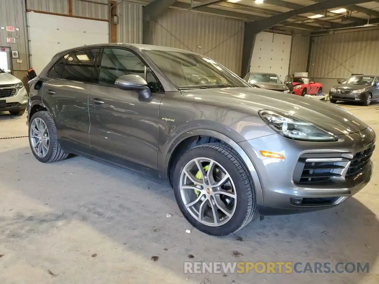 4 Фотография поврежденного автомобиля WP1AE2AY0KDA51563 PORSCHE CAYENNE 2019