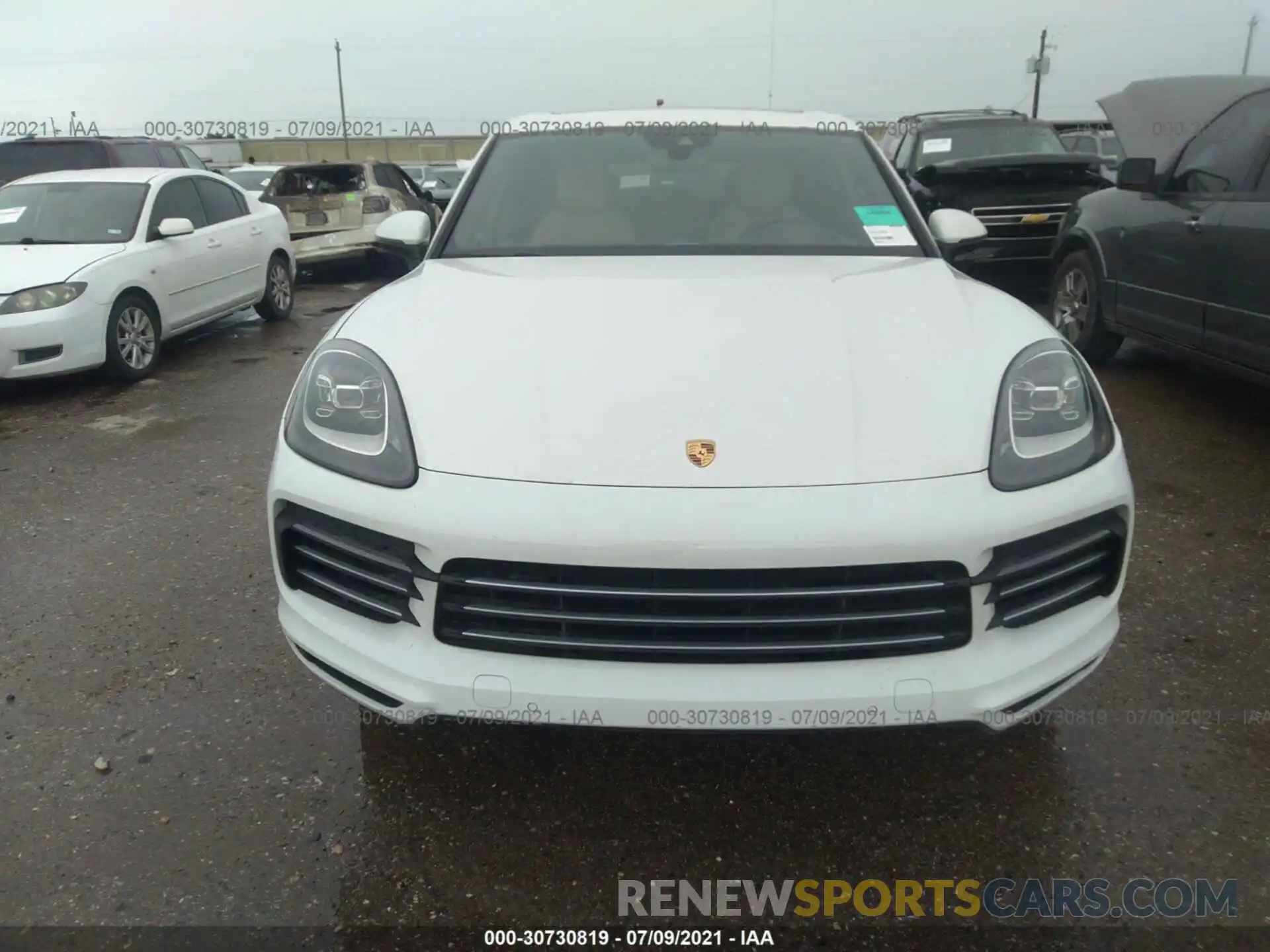 6 Фотография поврежденного автомобиля WP1AE2AY1KDA50857 PORSCHE CAYENNE 2019