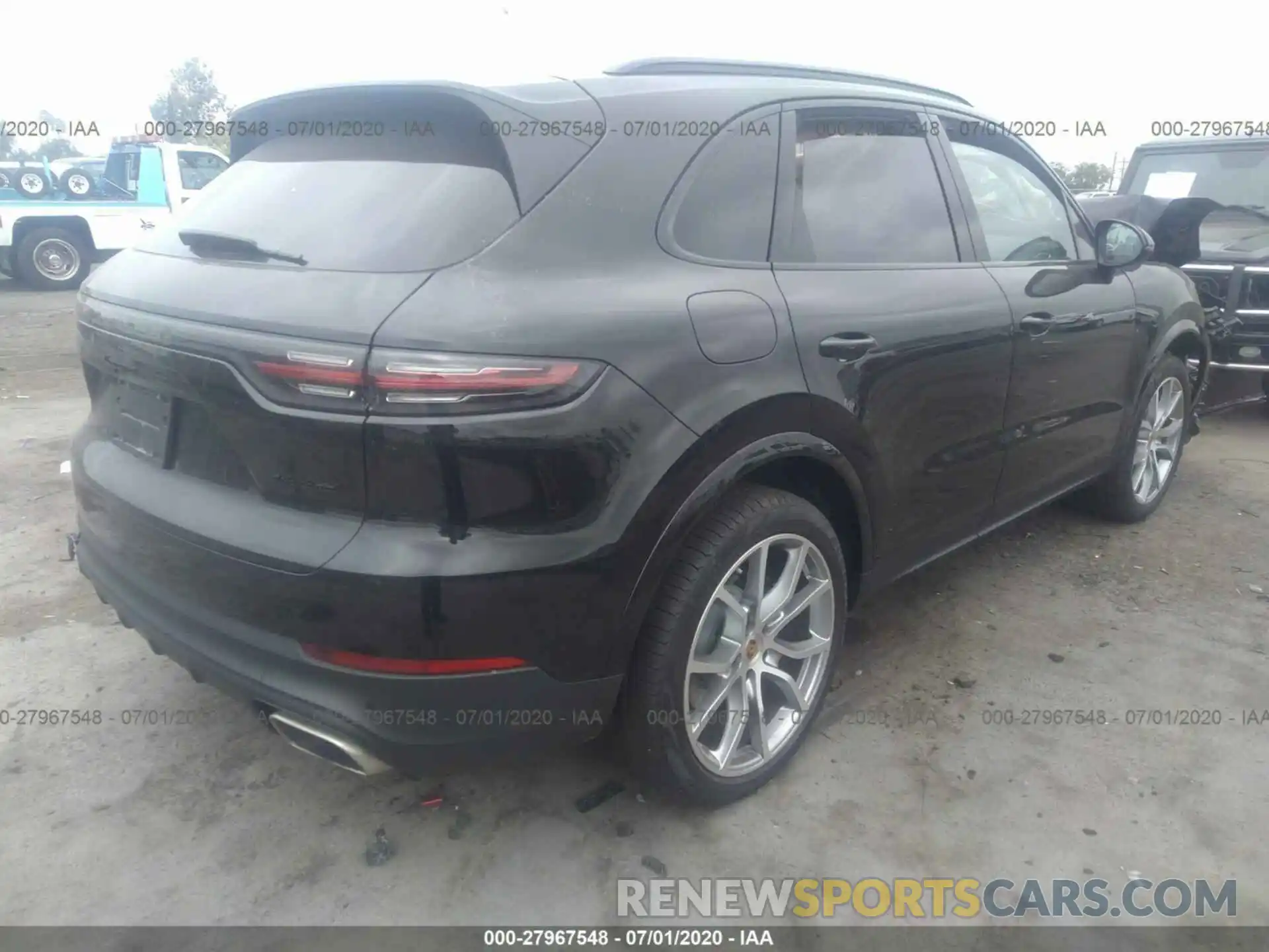 4 Фотография поврежденного автомобиля WP1AE2AY1KDA51507 PORSCHE CAYENNE 2019