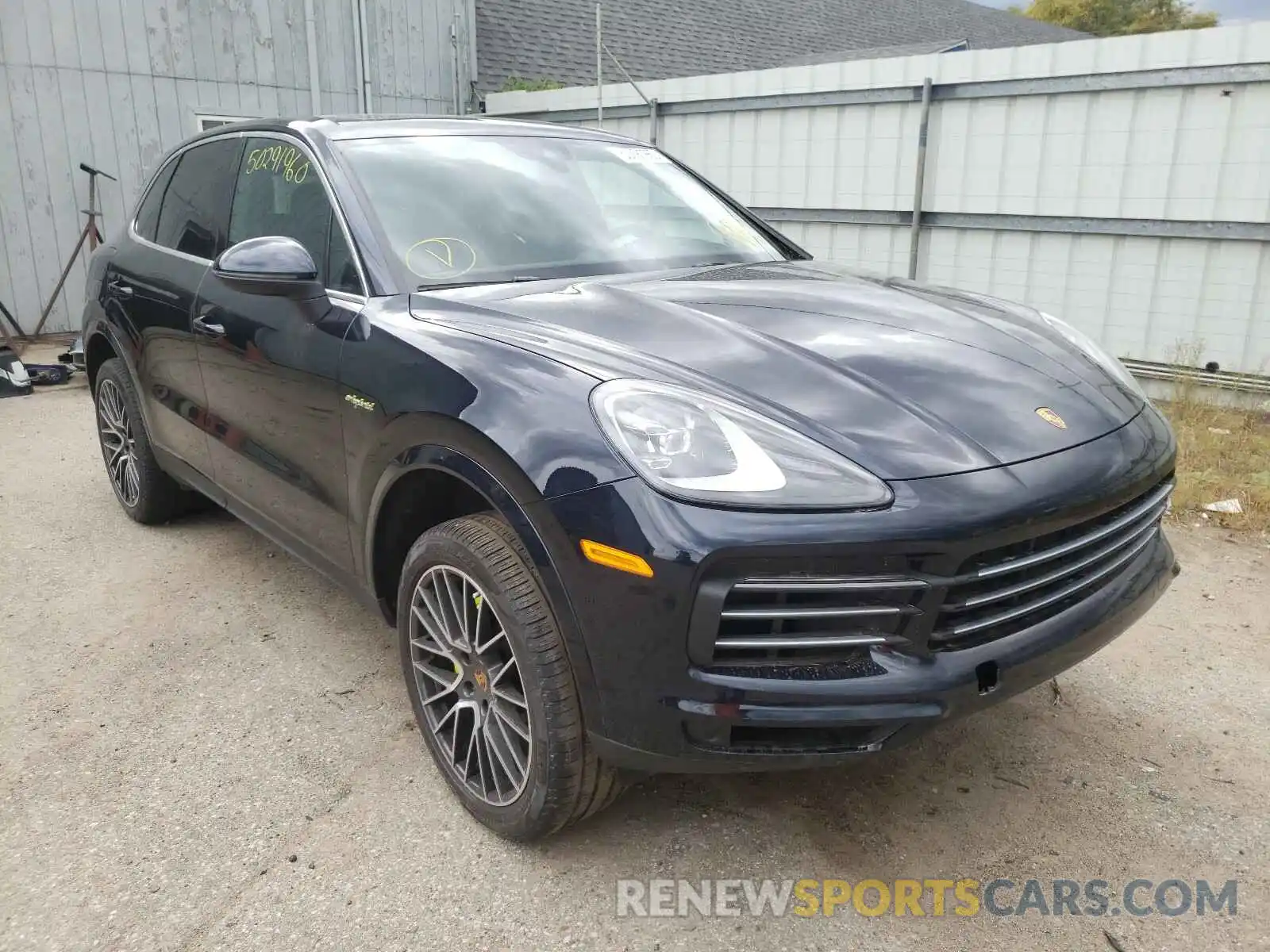 1 Photograph of a damaged car WP1AE2AY2KDA51256 PORSCHE CAYENNE 2019