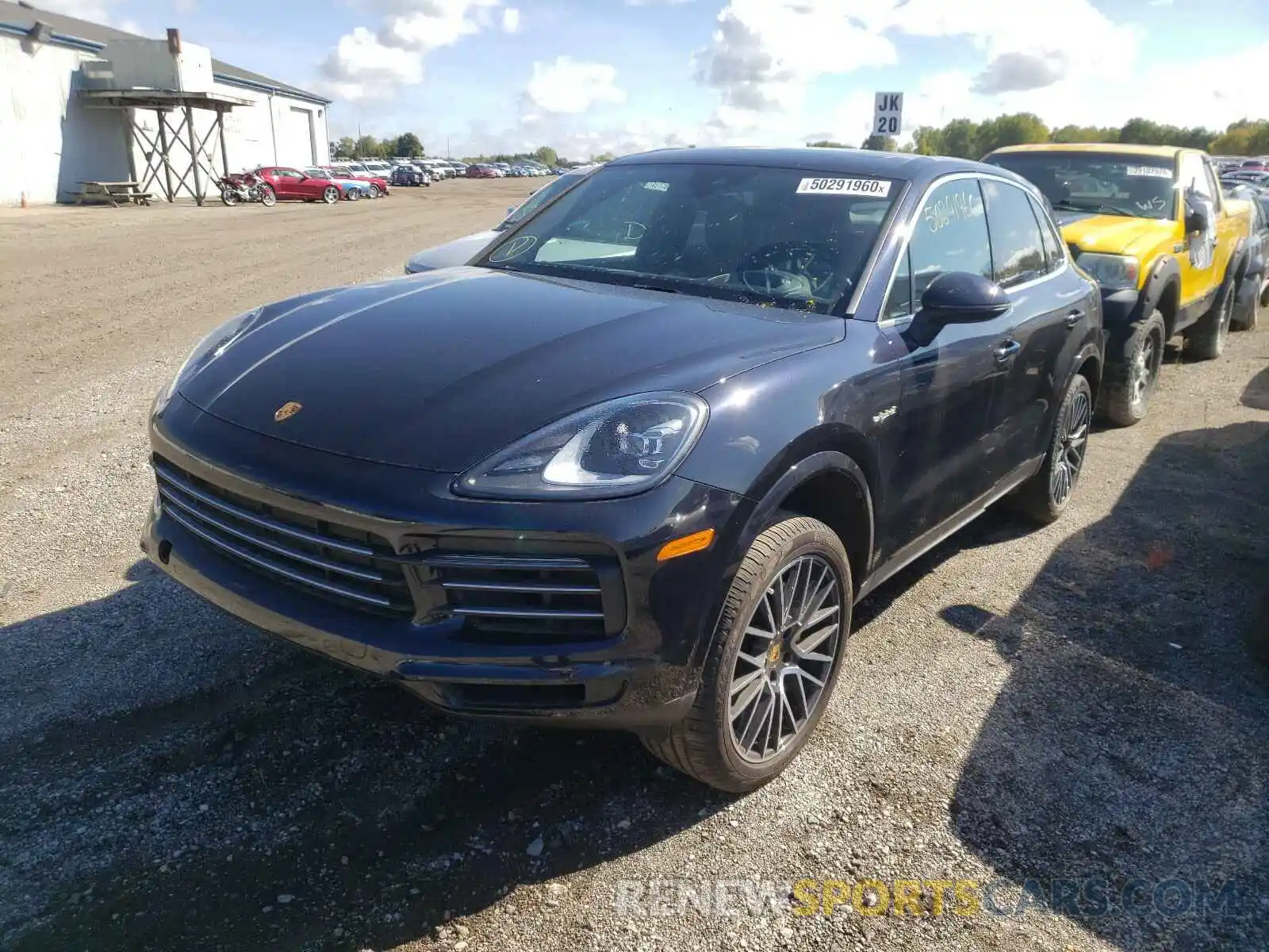 2 Photograph of a damaged car WP1AE2AY2KDA51256 PORSCHE CAYENNE 2019