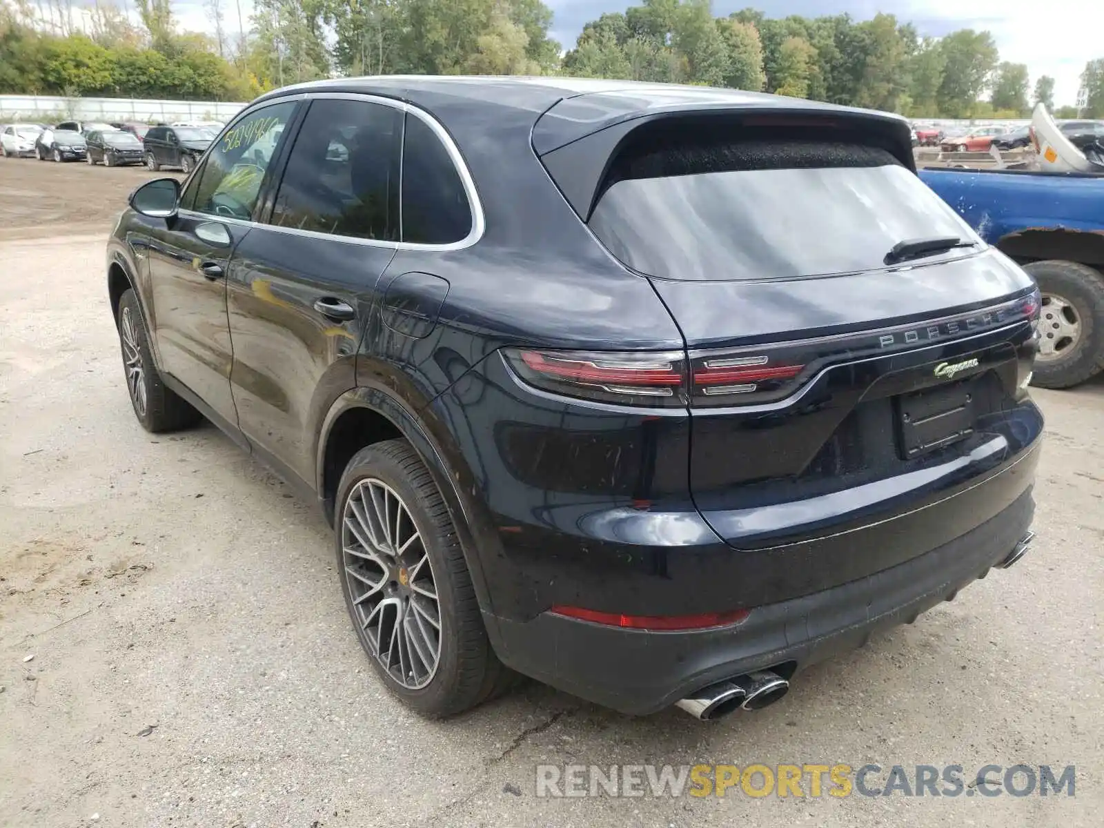 3 Фотография поврежденного автомобиля WP1AE2AY2KDA51256 PORSCHE CAYENNE 2019