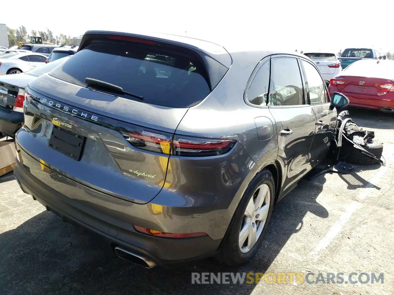 4 Photograph of a damaged car WP1AE2AY3KDA50326 PORSCHE CAYENNE 2019