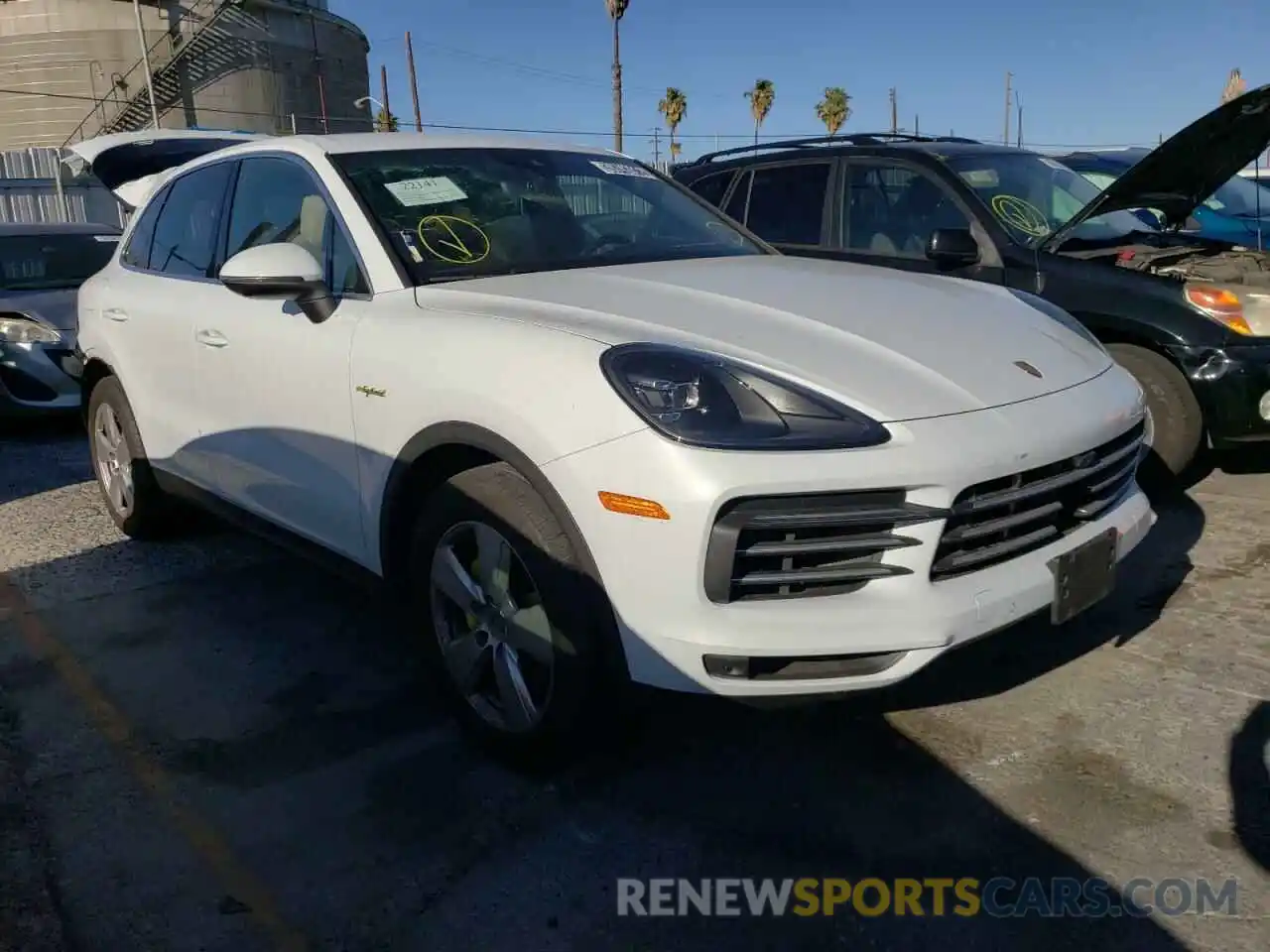 1 Photograph of a damaged car WP1AE2AY3KDA51539 PORSCHE CAYENNE 2019