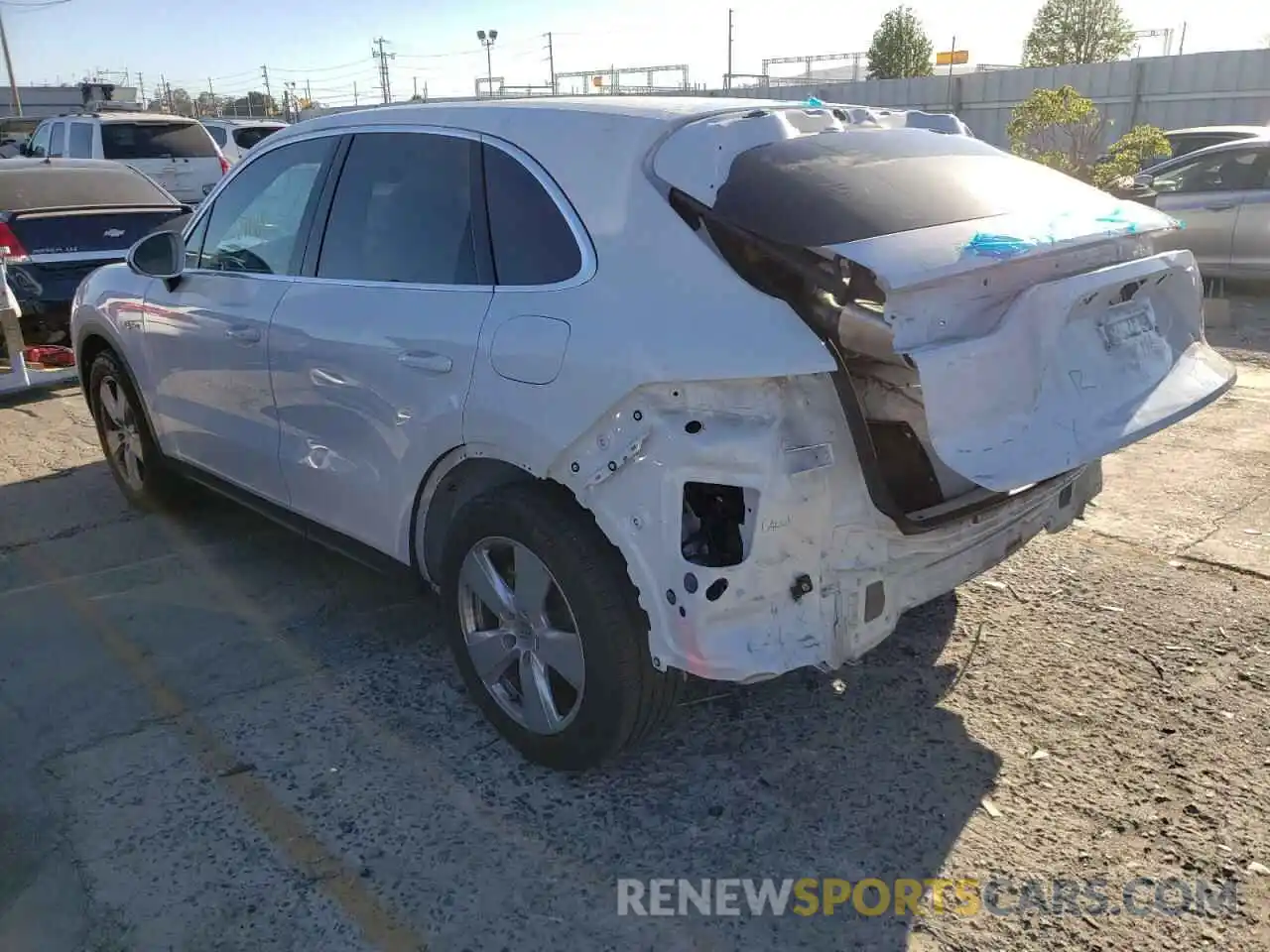 3 Photograph of a damaged car WP1AE2AY3KDA51539 PORSCHE CAYENNE 2019