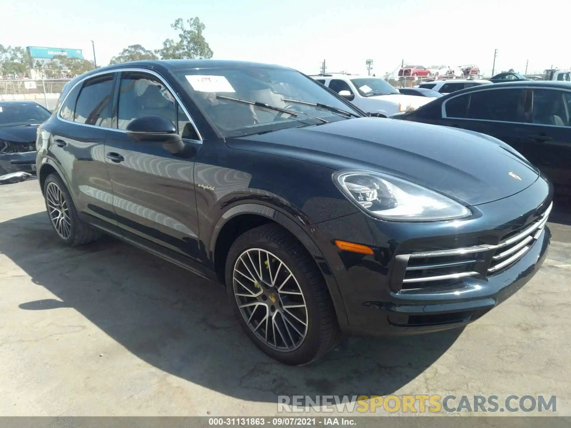 1 Photograph of a damaged car WP1AE2AY4KDA50545 PORSCHE CAYENNE 2019