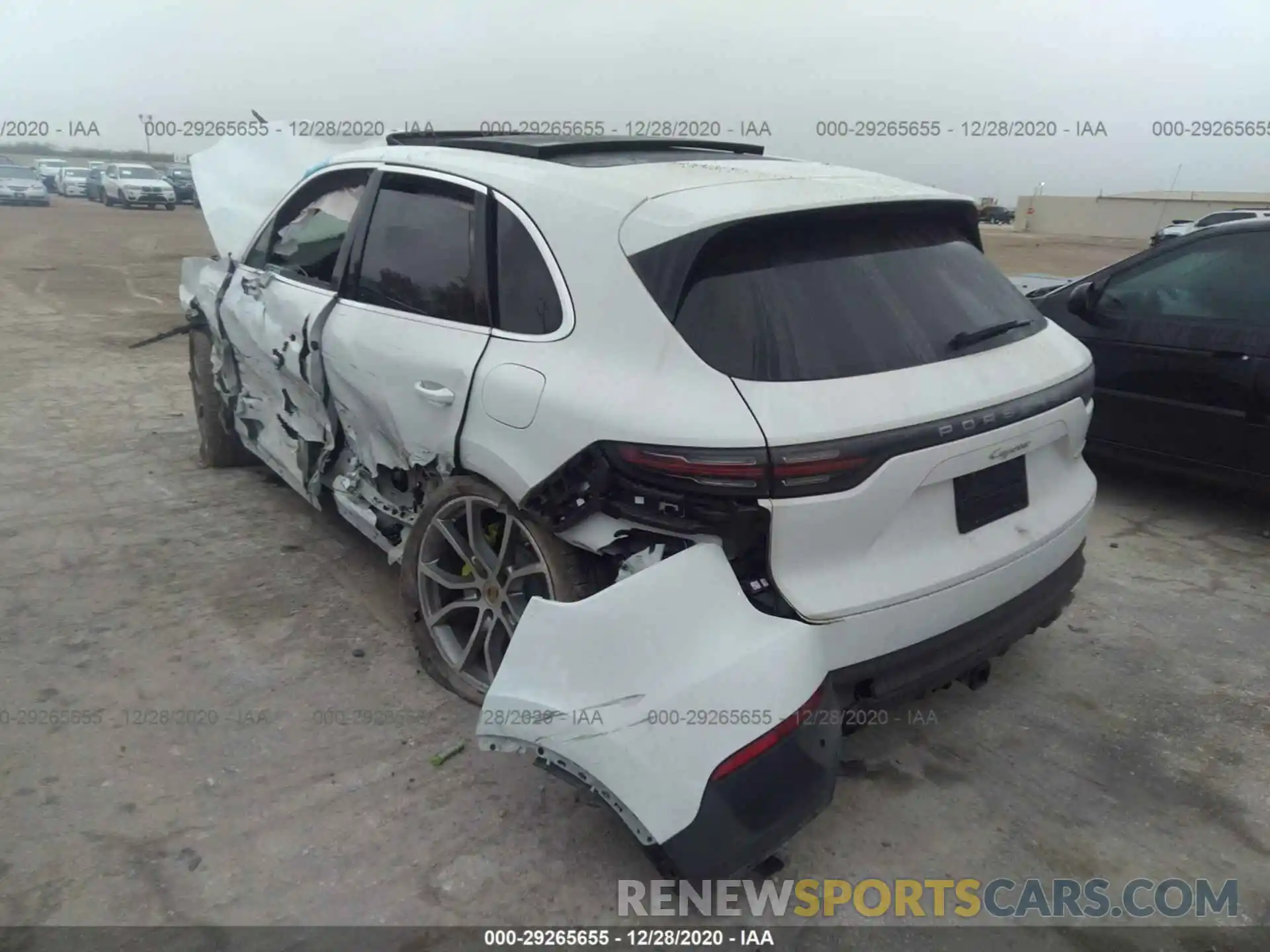 3 Photograph of a damaged car WP1AE2AY4KDA51064 PORSCHE CAYENNE 2019