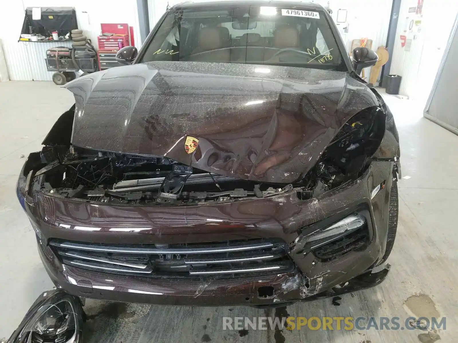 9 Photograph of a damaged car WP1AE2AY4KDA51078 PORSCHE CAYENNE 2019