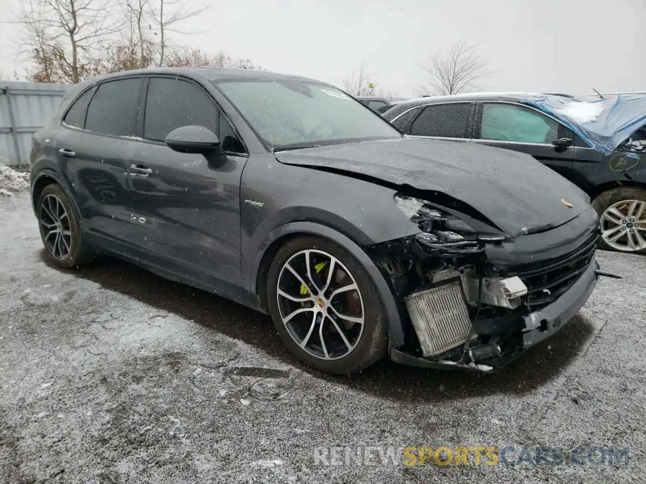 1 Photograph of a damaged car WP1AE2AY5KDA51140 PORSCHE CAYENNE 2019