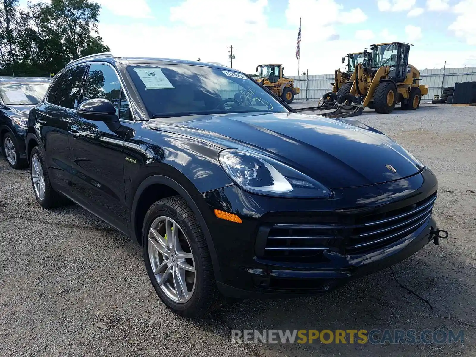 1 Фотография поврежденного автомобиля WP1AE2AY5KDA52210 PORSCHE CAYENNE 2019