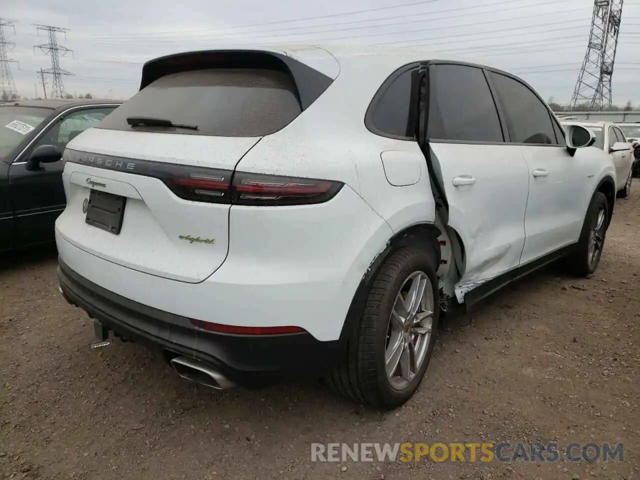 4 Фотография поврежденного автомобиля WP1AE2AY7KDA51964 PORSCHE CAYENNE 2019