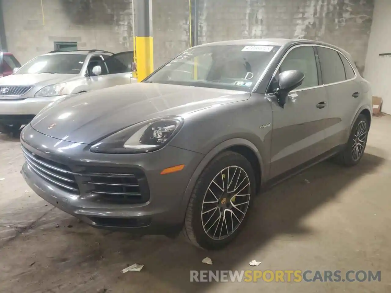 2 Photograph of a damaged car WP1AE2AY7KDA52046 PORSCHE CAYENNE 2019