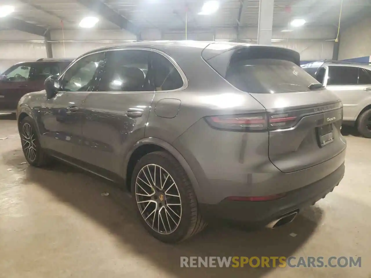 3 Photograph of a damaged car WP1AE2AY7KDA52046 PORSCHE CAYENNE 2019