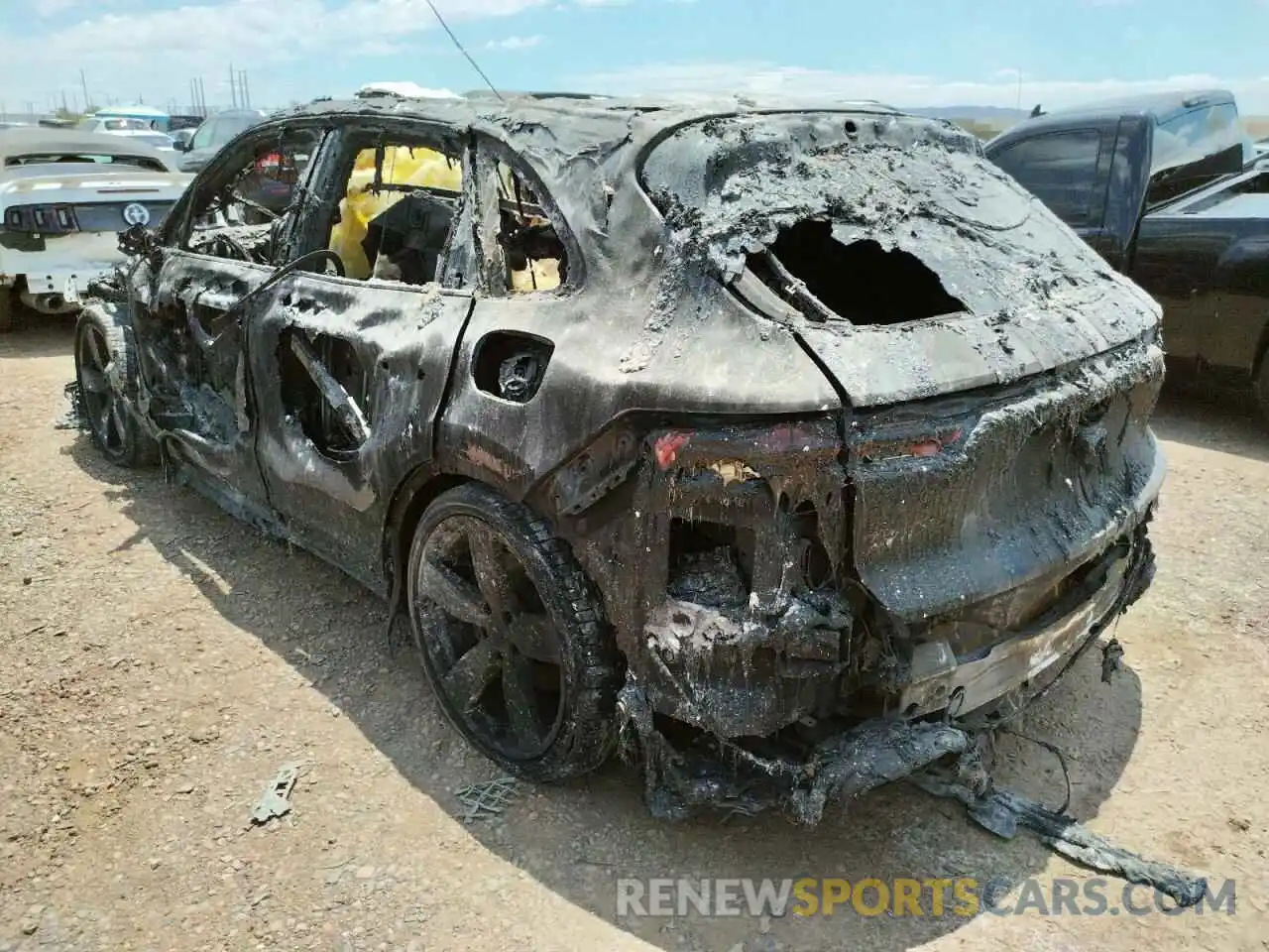 3 Photograph of a damaged car WP1AE2AY7KDA52130 PORSCHE CAYENNE 2019