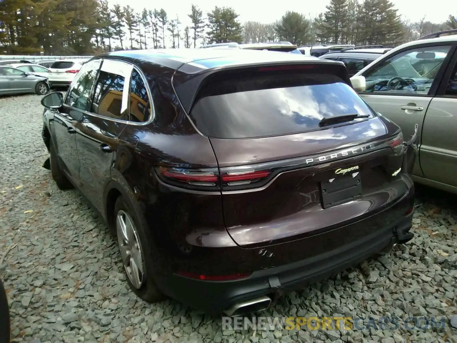 3 Photograph of a damaged car WP1AE2AY8KDA50371 PORSCHE CAYENNE 2019