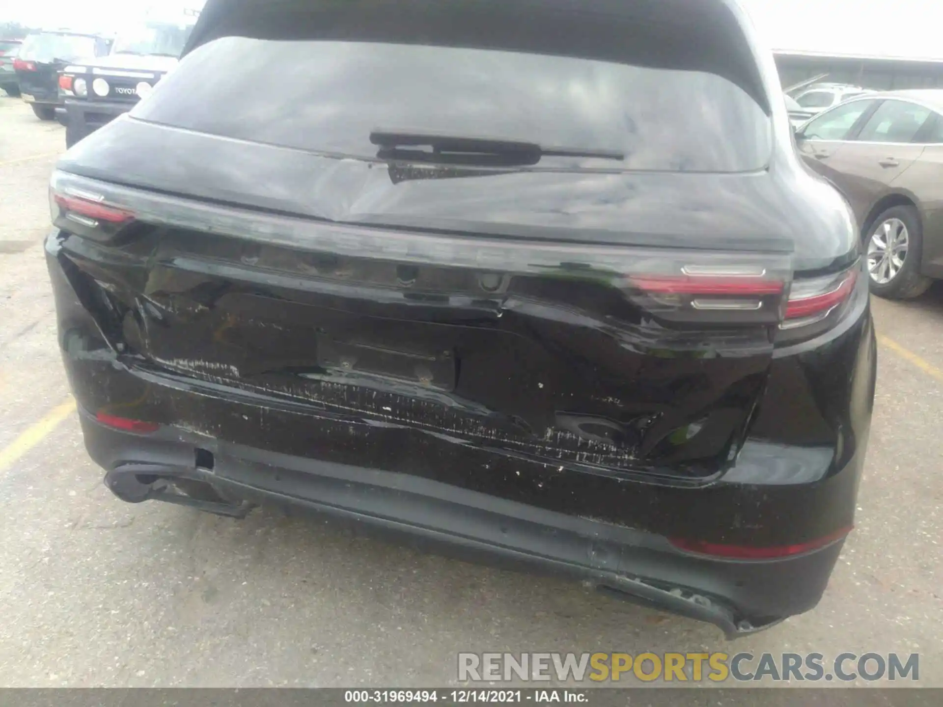 6 Photograph of a damaged car WP1AE2AY8KDA50421 PORSCHE CAYENNE 2019