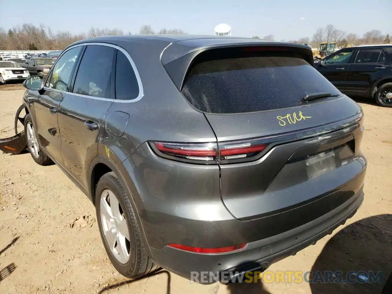 3 Photograph of a damaged car WP1AE2AY8KDA51701 PORSCHE CAYENNE 2019