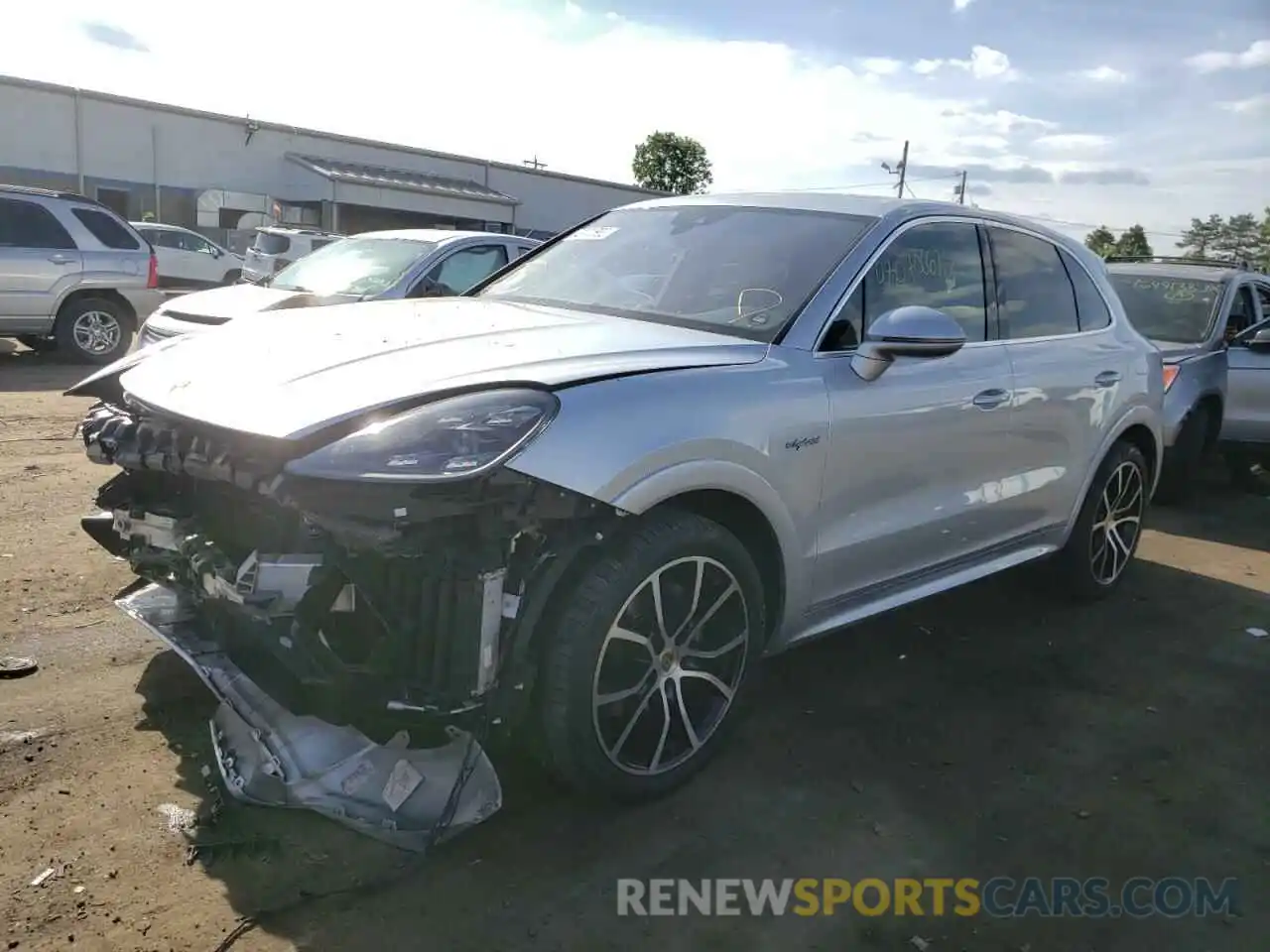 2 Фотография поврежденного автомобиля WP1AE2AY9KDA50251 PORSCHE CAYENNE 2019