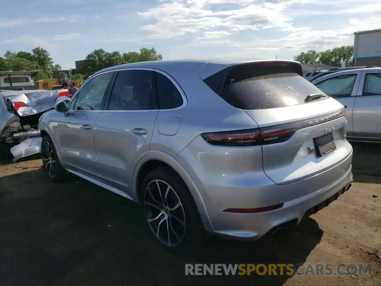 3 Фотография поврежденного автомобиля WP1AE2AY9KDA50251 PORSCHE CAYENNE 2019