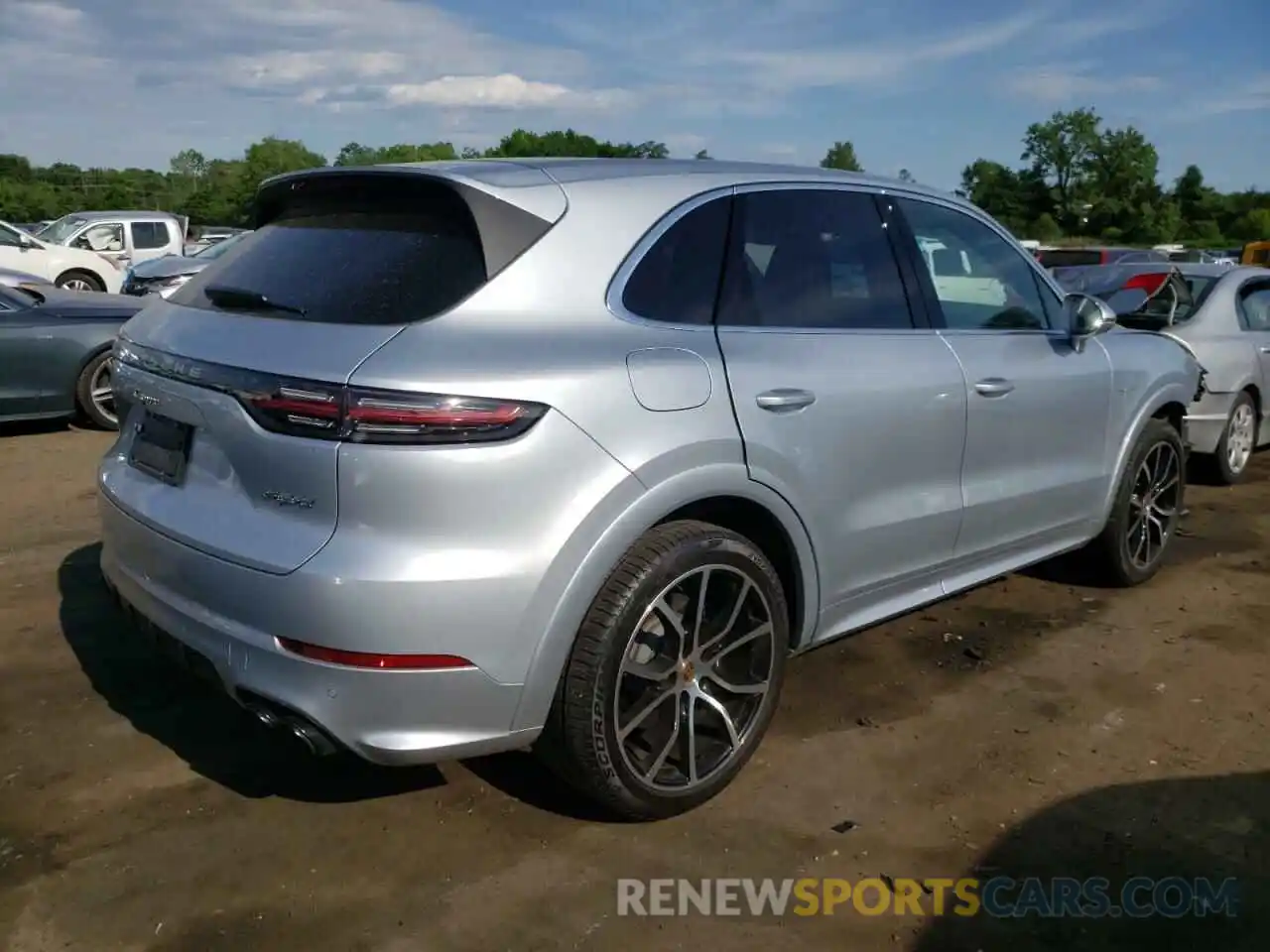 4 Photograph of a damaged car WP1AE2AY9KDA50251 PORSCHE CAYENNE 2019