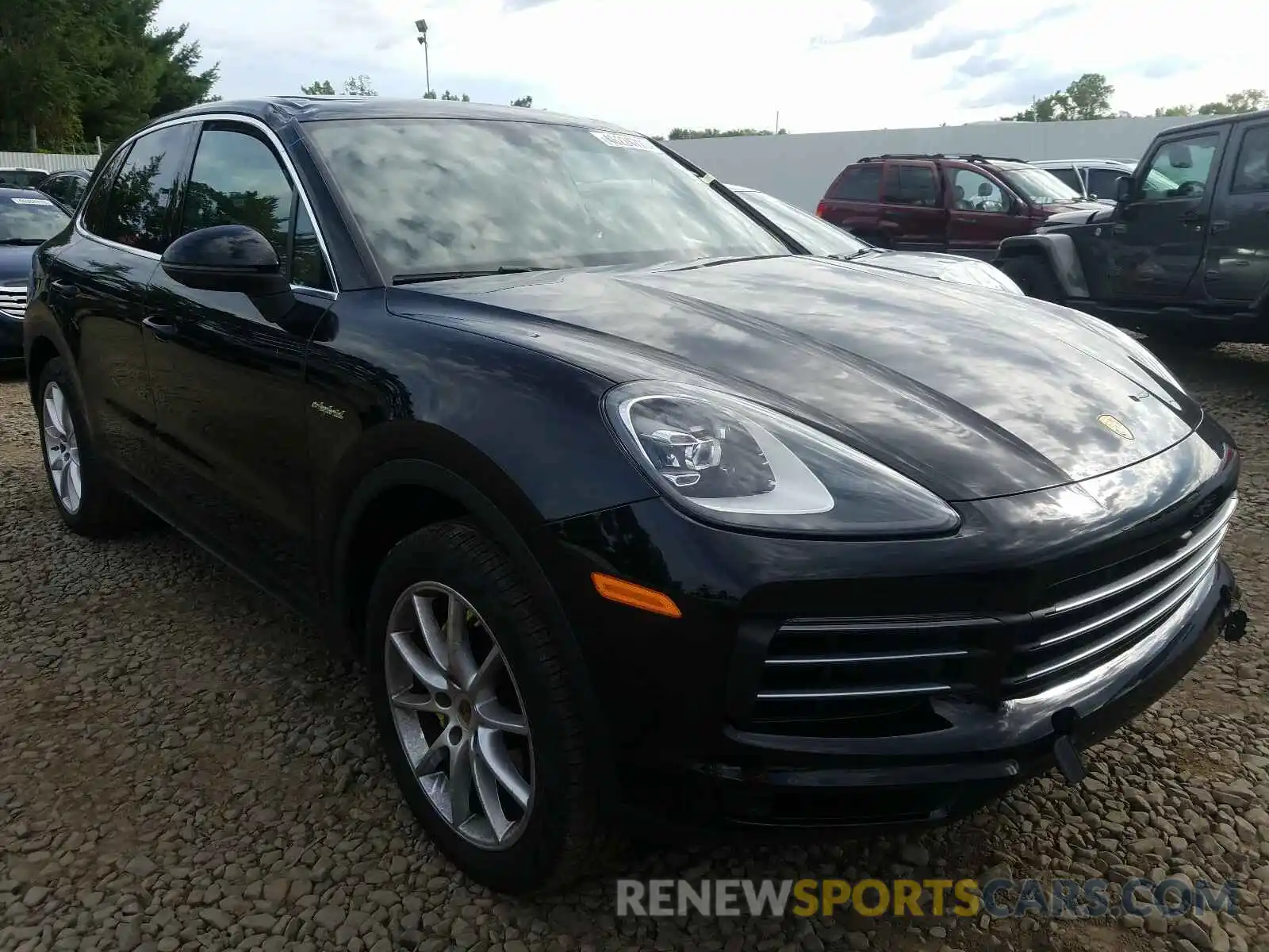 1 Photograph of a damaged car WP1AE2AY9KDA50900 PORSCHE CAYENNE 2019