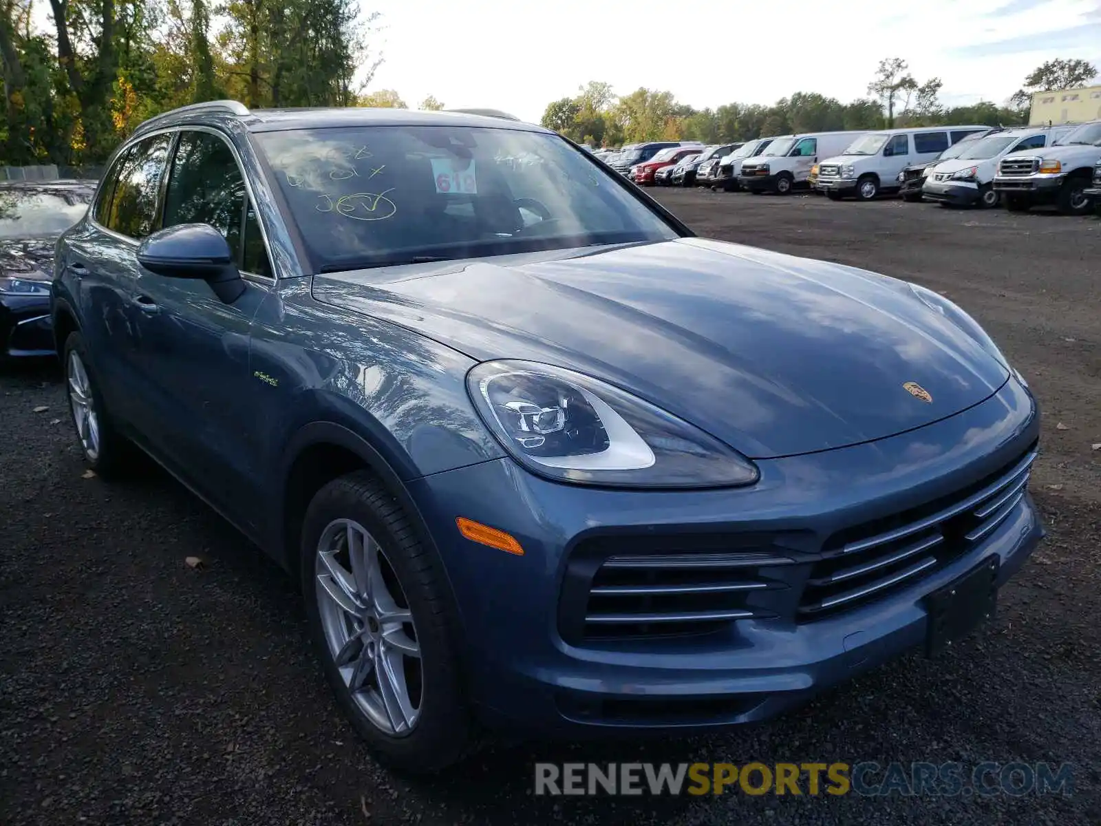 1 Photograph of a damaged car WP1AE2AY9KDA50931 PORSCHE CAYENNE 2019