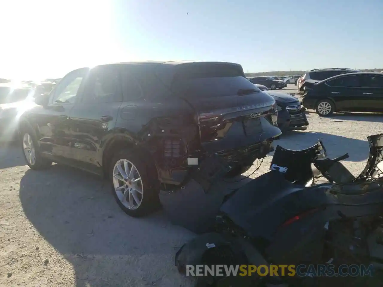 3 Photograph of a damaged car WP1AE2AY9KDA51562 PORSCHE CAYENNE 2019