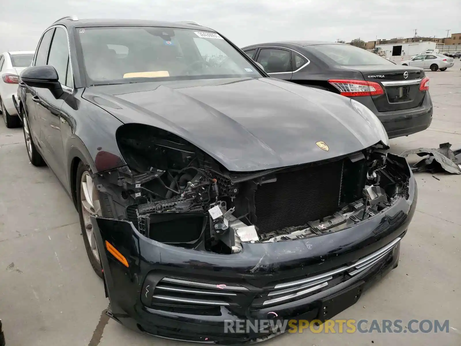 1 Photograph of a damaged car WP1AE2AYXKDA50307 PORSCHE CAYENNE 2019