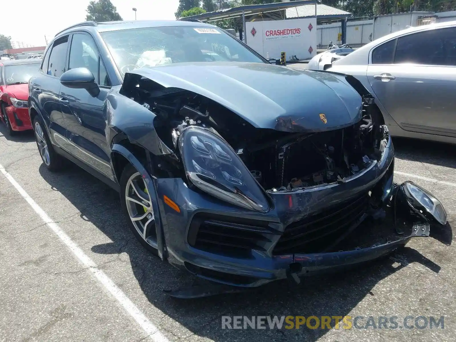 1 Photograph of a damaged car WP1AE2AYXKDA50534 PORSCHE CAYENNE 2019