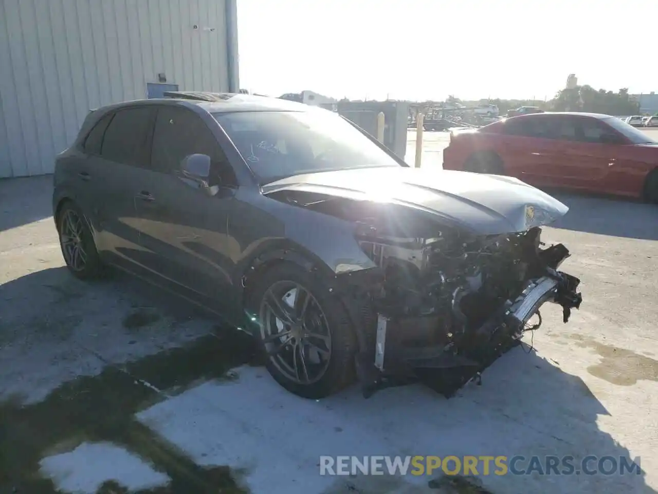 1 Photograph of a damaged car WP1AF2AY1KDA80616 PORSCHE CAYENNE 2019