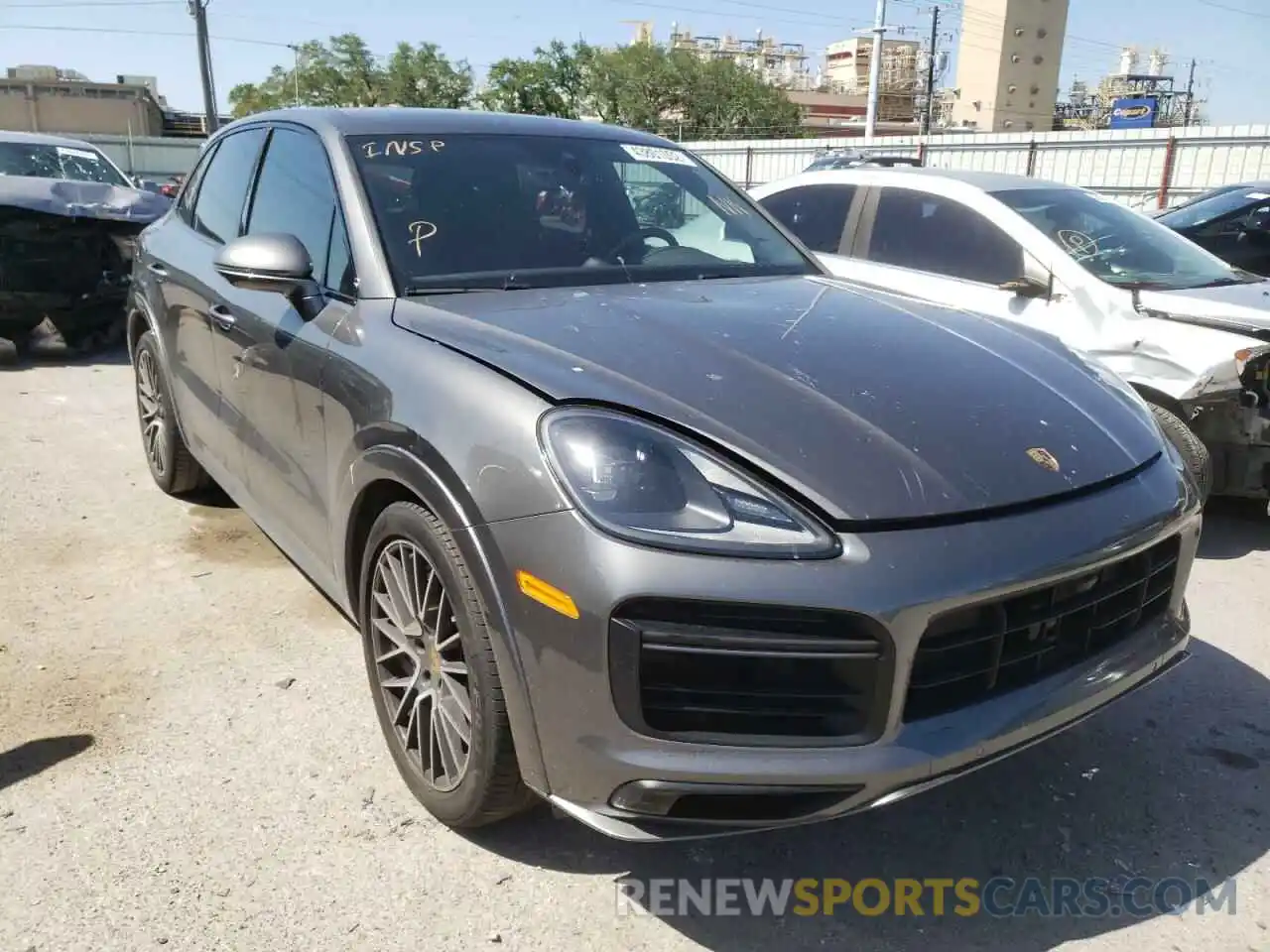 1 Photograph of a damaged car WP1AF2AY3KDA80150 PORSCHE CAYENNE 2019