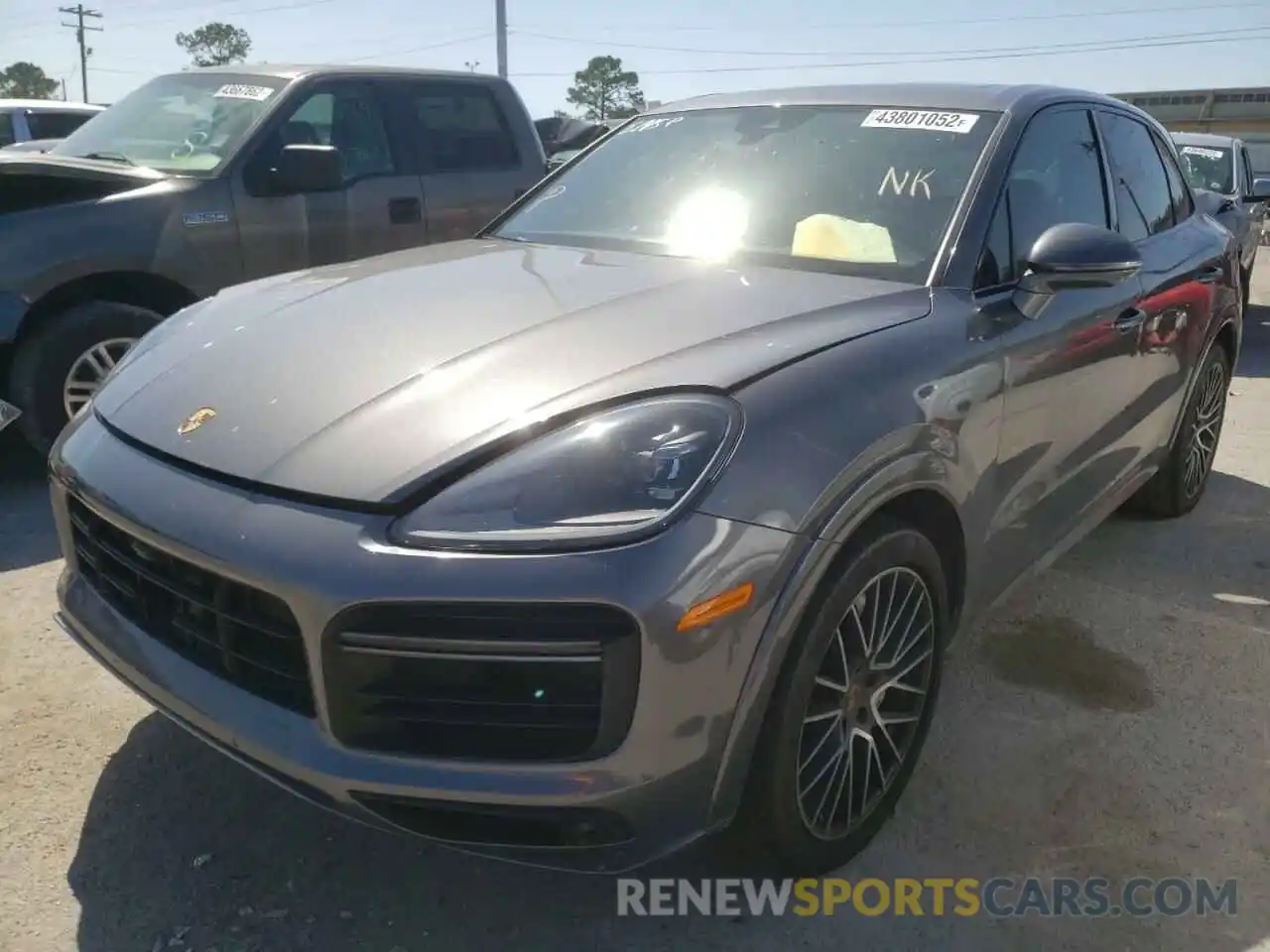 2 Photograph of a damaged car WP1AF2AY3KDA80150 PORSCHE CAYENNE 2019