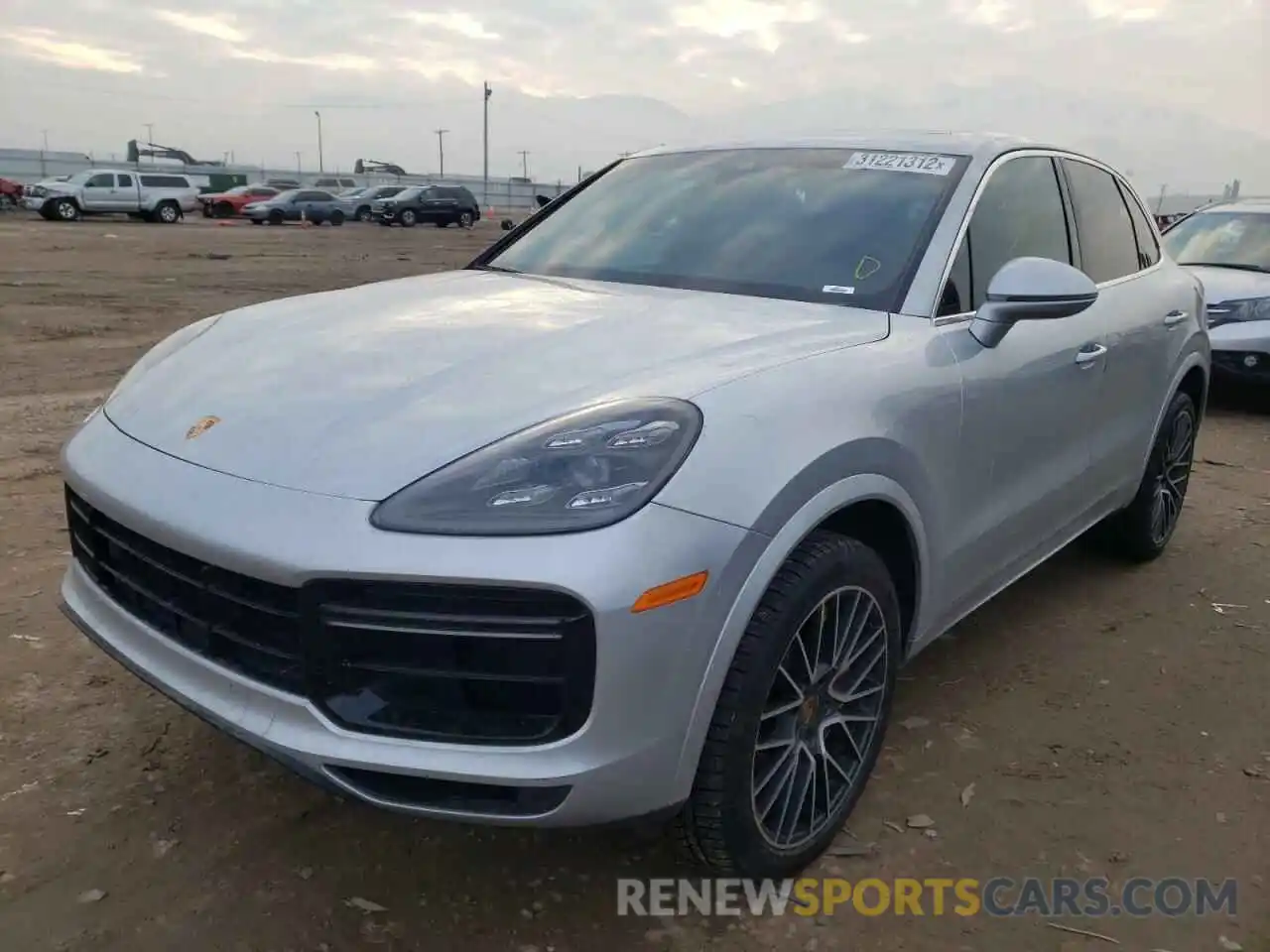 2 Фотография поврежденного автомобиля WP1AF2AY3KDA80424 PORSCHE CAYENNE 2019