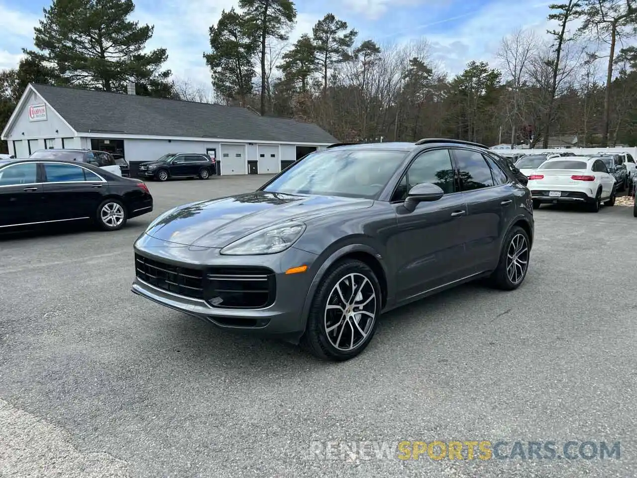 1 Photograph of a damaged car WP1AF2AY5KDA80277 PORSCHE CAYENNE 2019