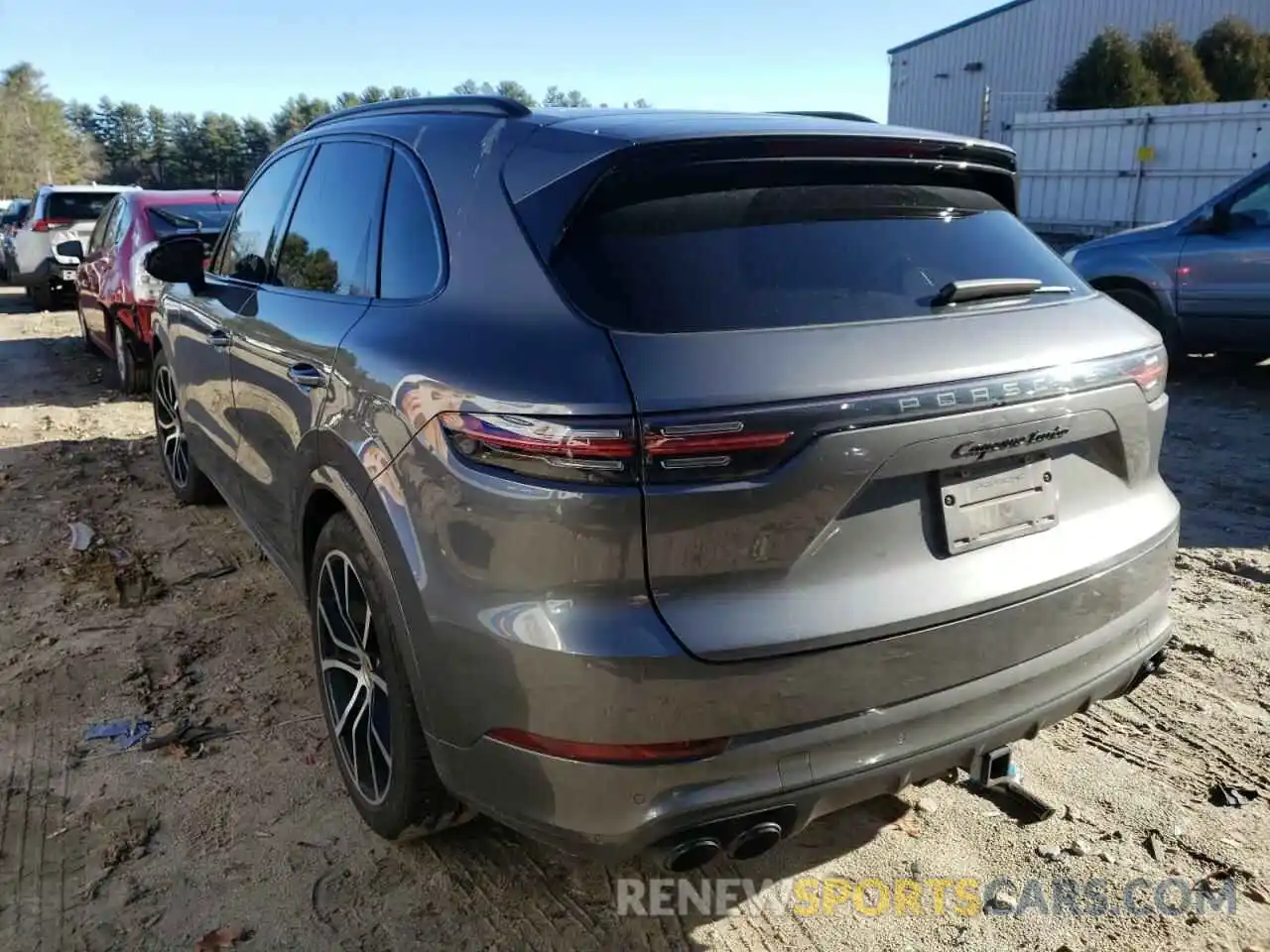 3 Photograph of a damaged car WP1AF2AY5KDA81106 PORSCHE CAYENNE 2019