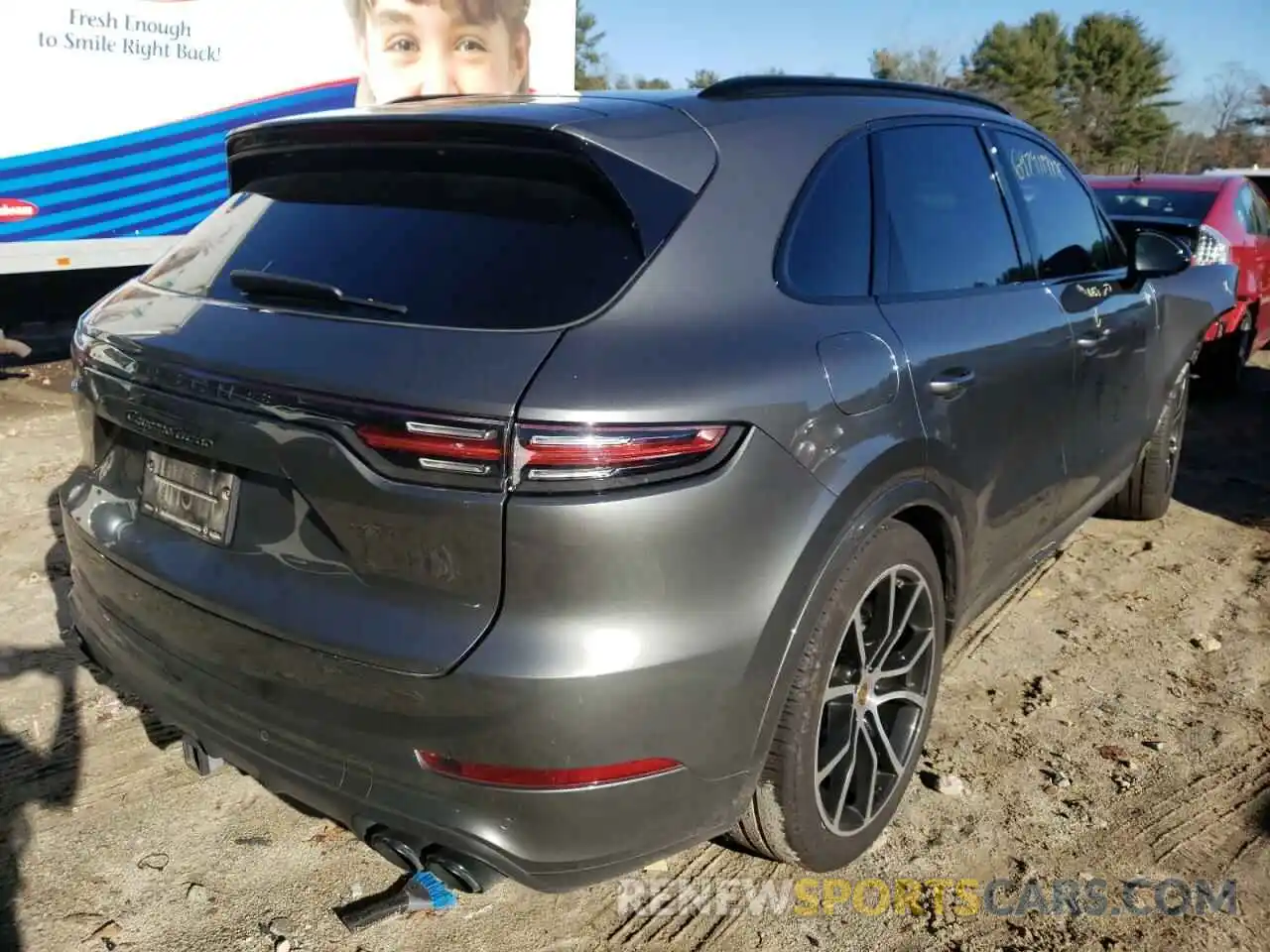 4 Фотография поврежденного автомобиля WP1AF2AY5KDA81106 PORSCHE CAYENNE 2019