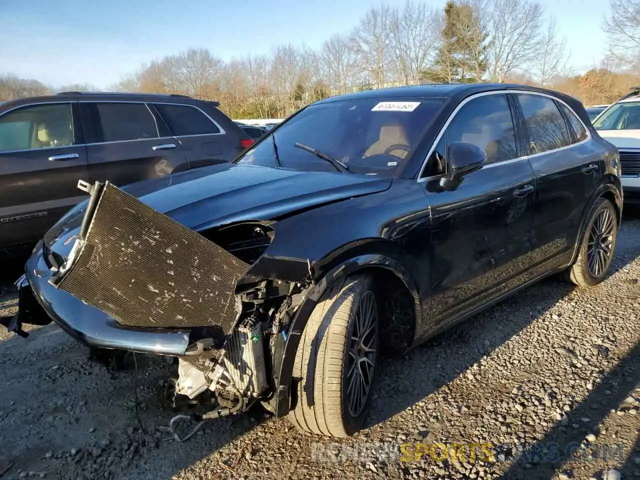 1 Photograph of a damaged car WP1AF2AY5KDA81560 PORSCHE CAYENNE 2019