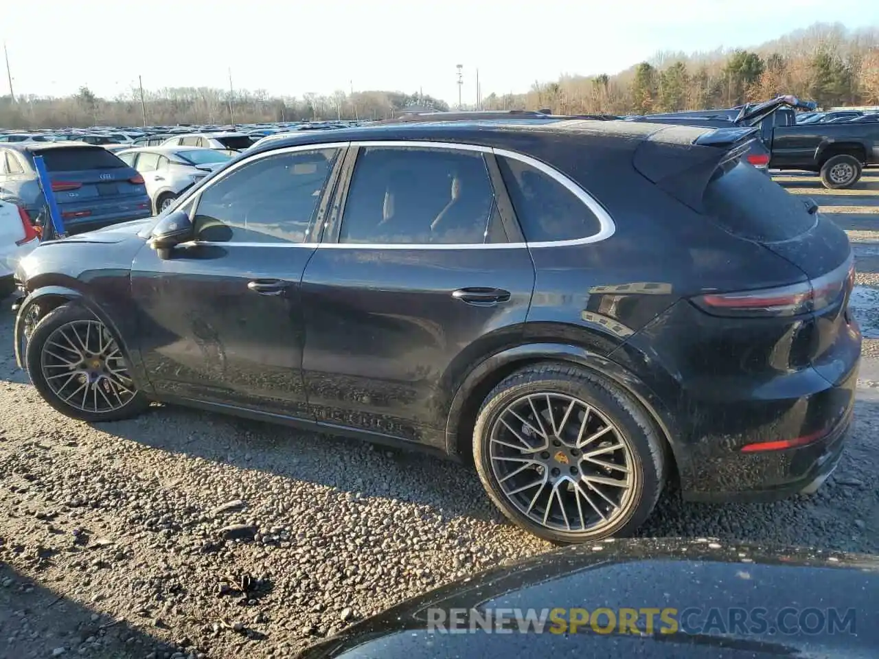 2 Фотография поврежденного автомобиля WP1AF2AY5KDA81560 PORSCHE CAYENNE 2019