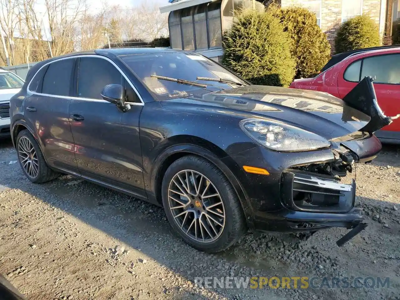 4 Photograph of a damaged car WP1AF2AY5KDA81560 PORSCHE CAYENNE 2019