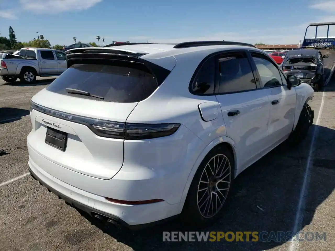 4 Photograph of a damaged car WP1AF2AY9KDA80072 PORSCHE CAYENNE 2019