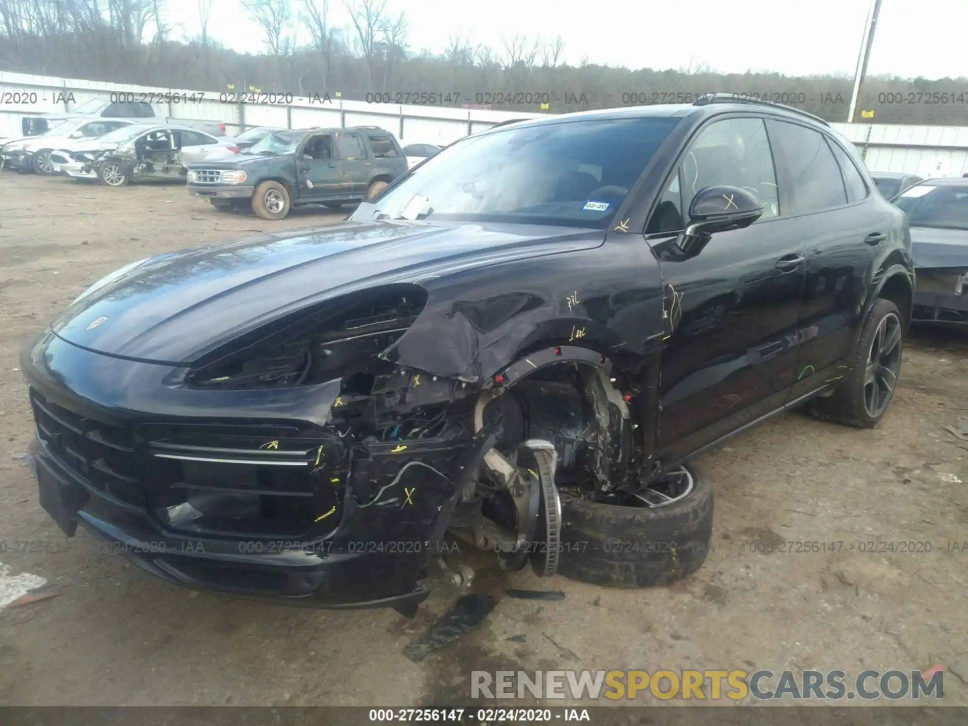 2 Photograph of a damaged car WP1AF2AY9KDA81156 PORSCHE CAYENNE 2019