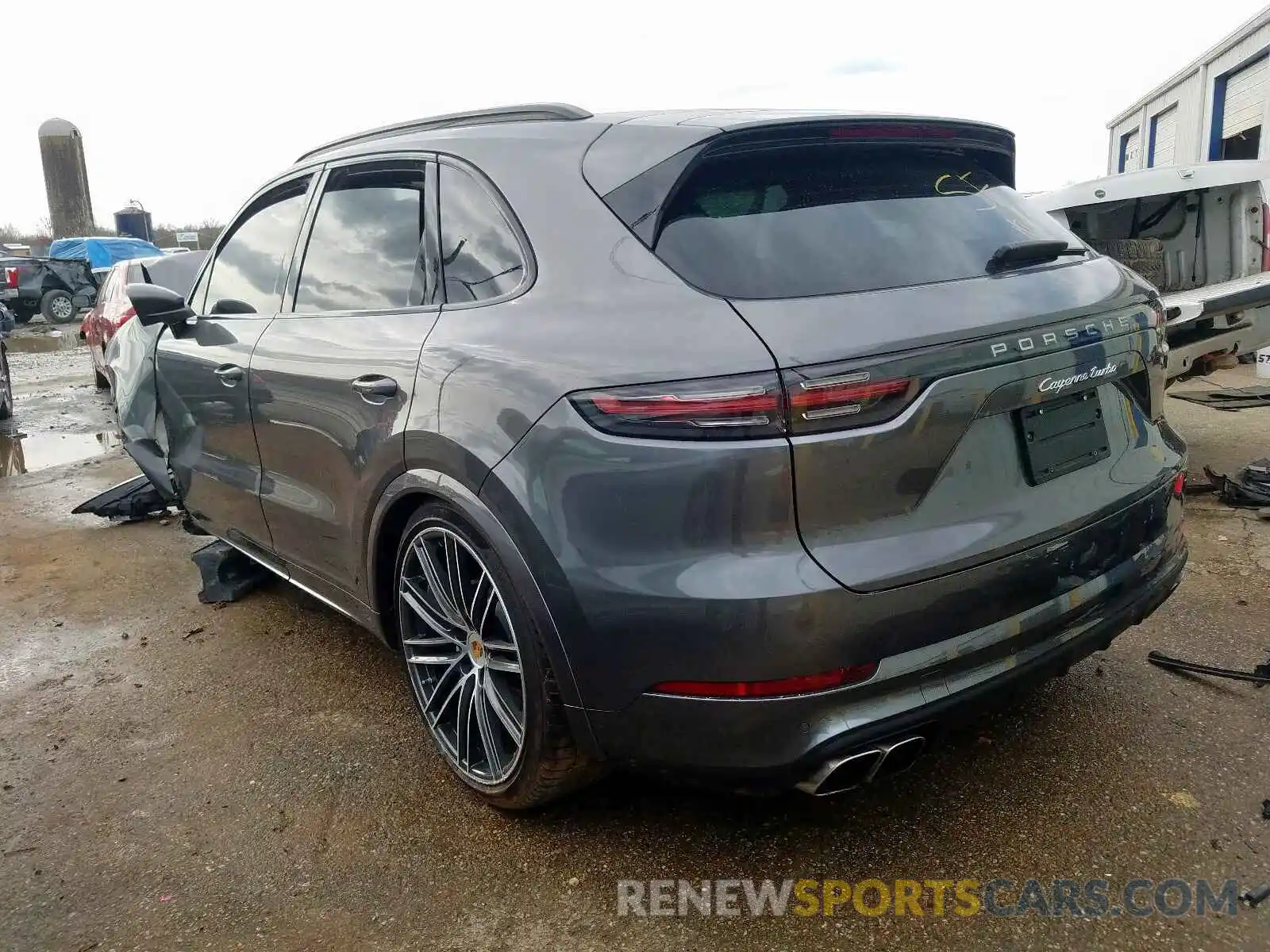 3 Фотография поврежденного автомобиля WP1AF2AY9KDA81268 PORSCHE CAYENNE 2019